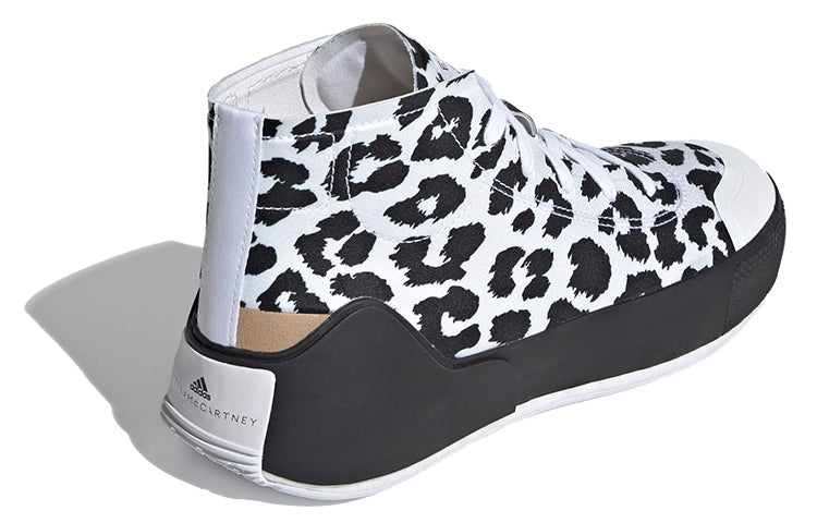 (WMNS) adidas Stella McCartney x Treino Mid 'Leopard Print - White' FY1179