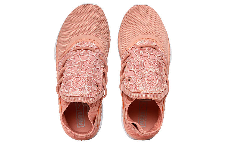 (WMNS) PUMA Tsugi Low Running Shoes Orange/White 367281-04