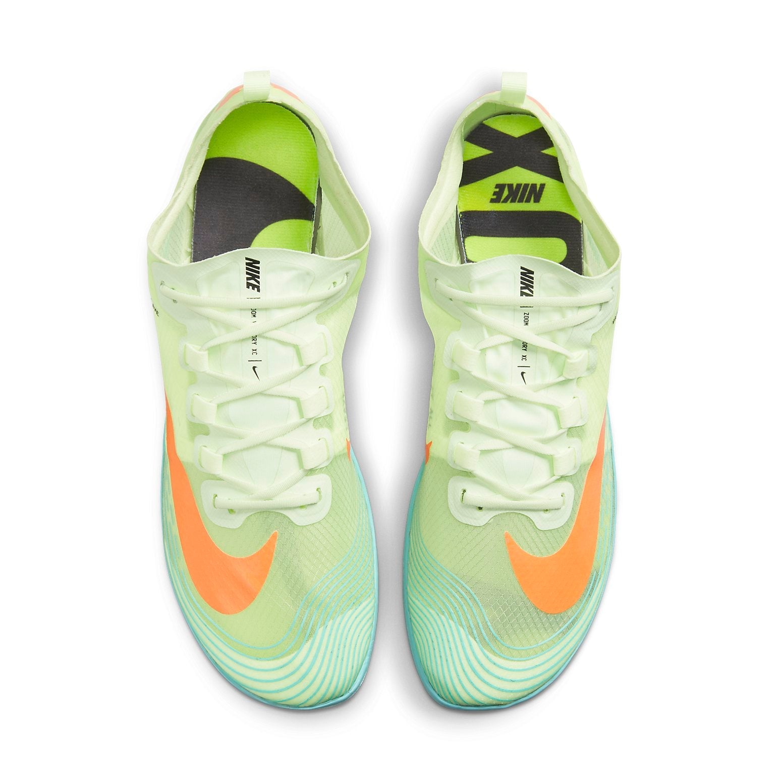 Nike Zoom Victory 5 XC 'Barely Volt Hyper Orange' AJ0847-701