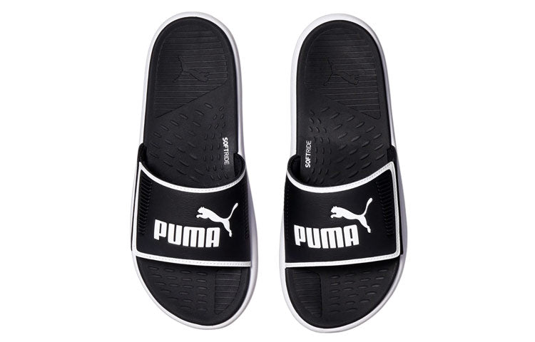 PUMA Softride Slide 'White Black' 382111-01
