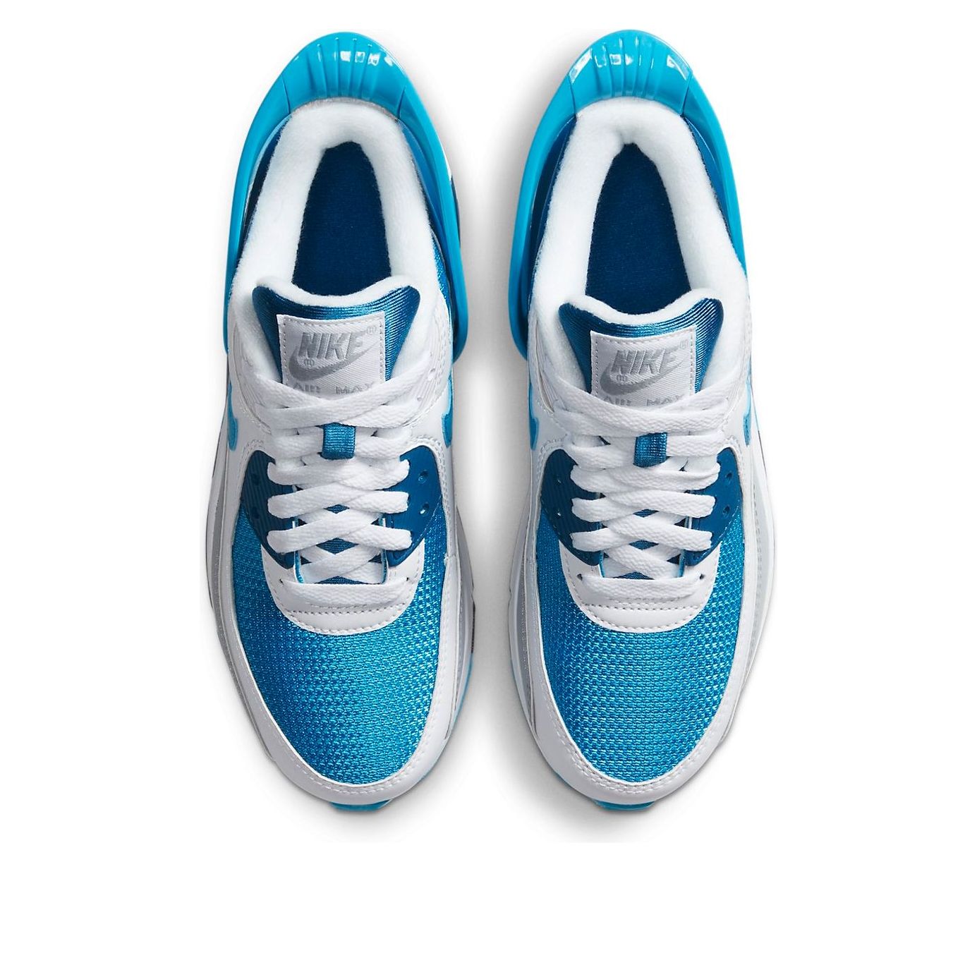 (GS) Nike Air Max 90 FlyEase 'White Industrial Blue' CV0526-103