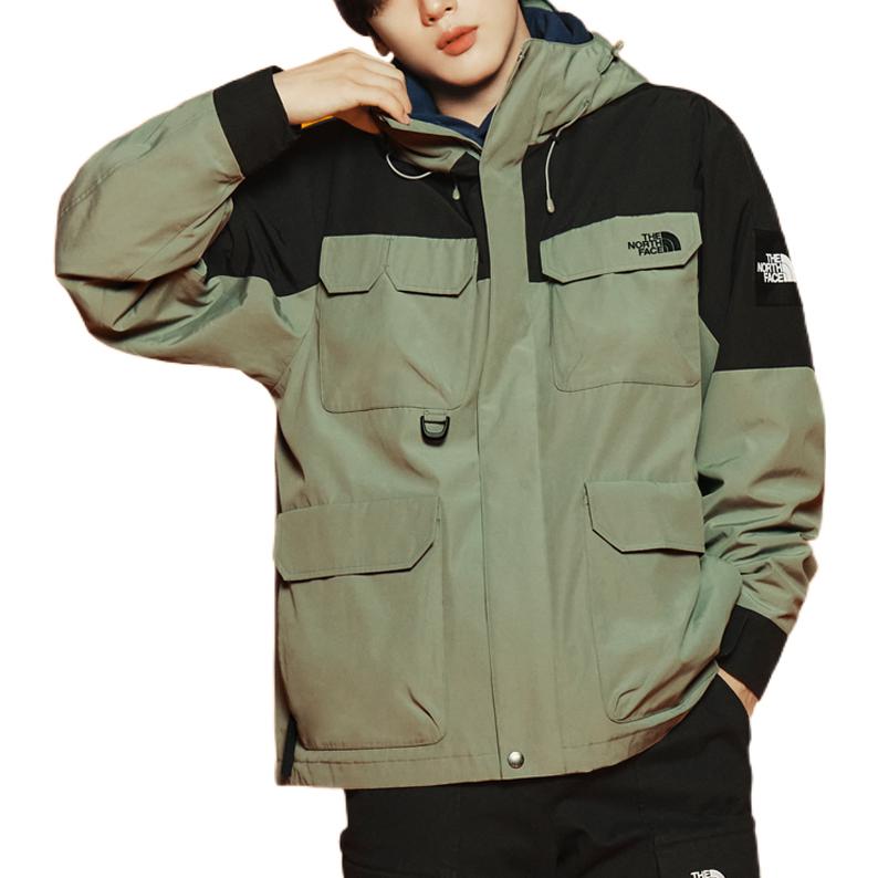 THE NORTH FACE Logo FW22 Jacket Utility 'Green' NJ3BN50L