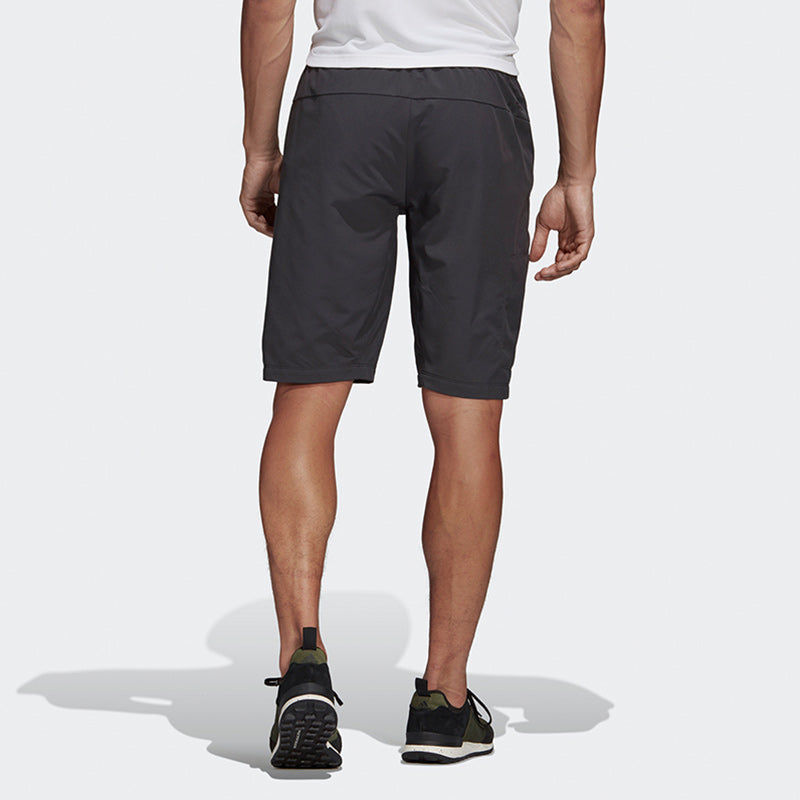 adidas Outdoor Athleisure Casual Sports Shorts Gray DT4172