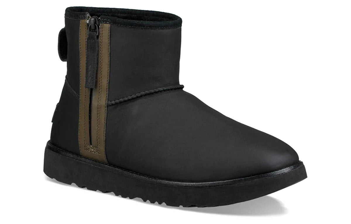 UGG Classic Mini Zip Waterproof 'Black' 1018453-BLK