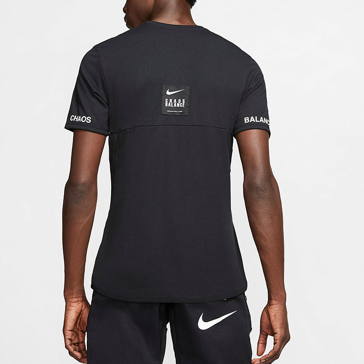 Men's Nike Dri-FIT Quick Dry Casual Sports Round Neck Short Sleeve T-Shirt CD7527-010