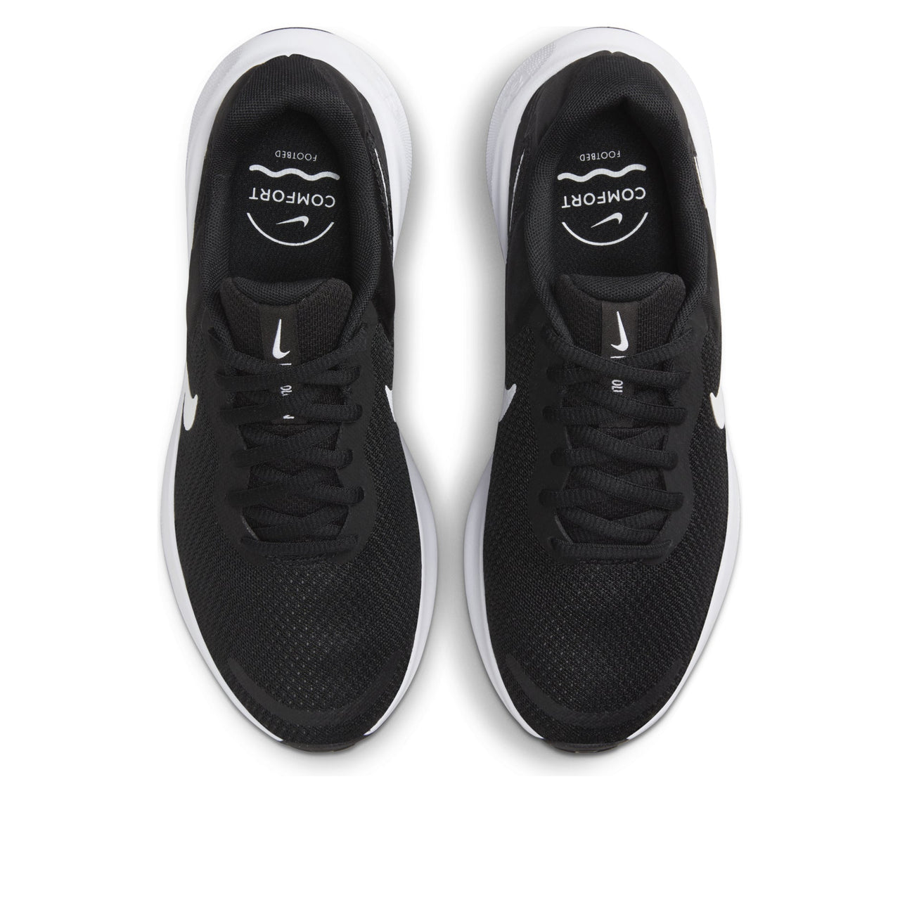 (WMNS) Nike Revolution 7 Road Running Shoes 'Black White'  FB2208-003