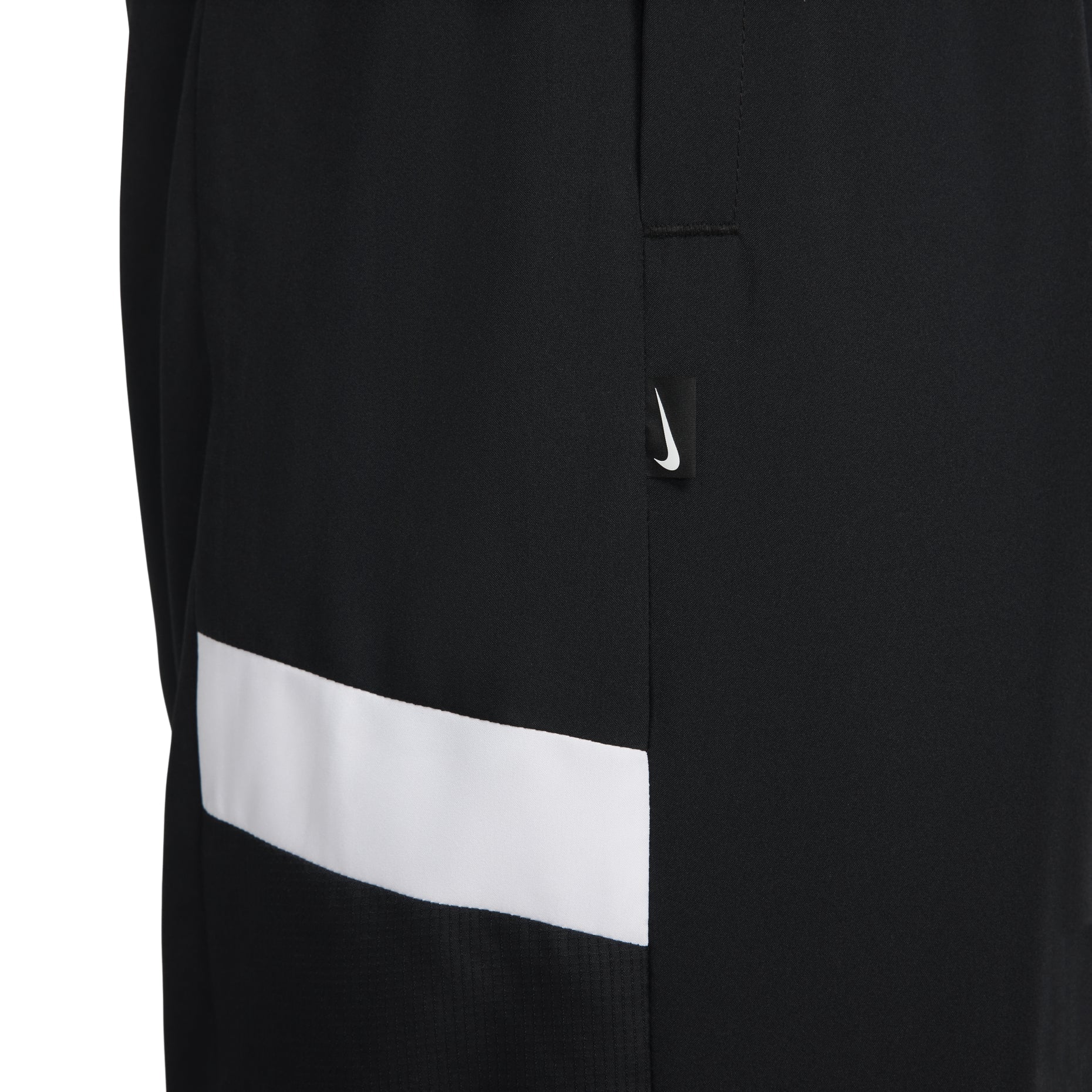 Nike Icon Woven Basketball Pants Asia Sizing 'Black White' FZ0251-010