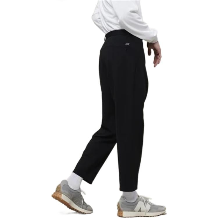 New Balance Lifestyle Straight Pants Asia Sizing 'Black' AMP25012-BK