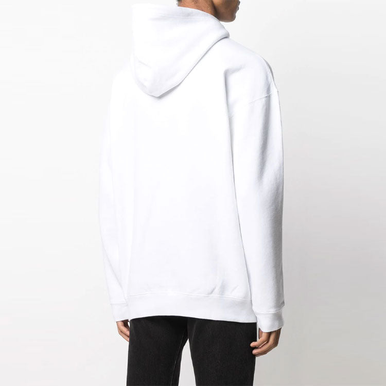 Men's Balenciaga hooded Casual Pure Cotton White 570811TJV859040