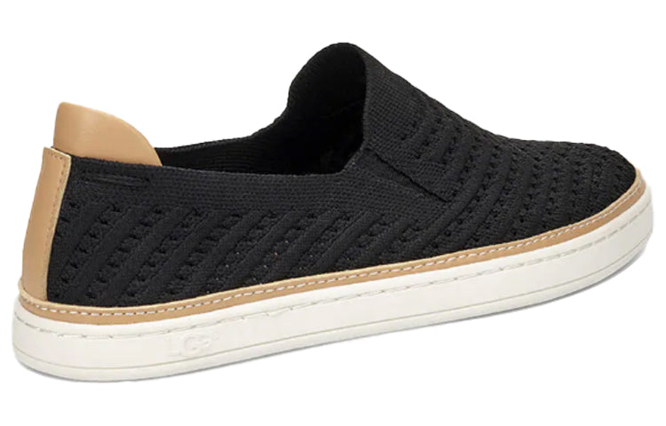 (WMNS) UGG Sammy Chevron Sneaker 'Black' 1102560-BLK