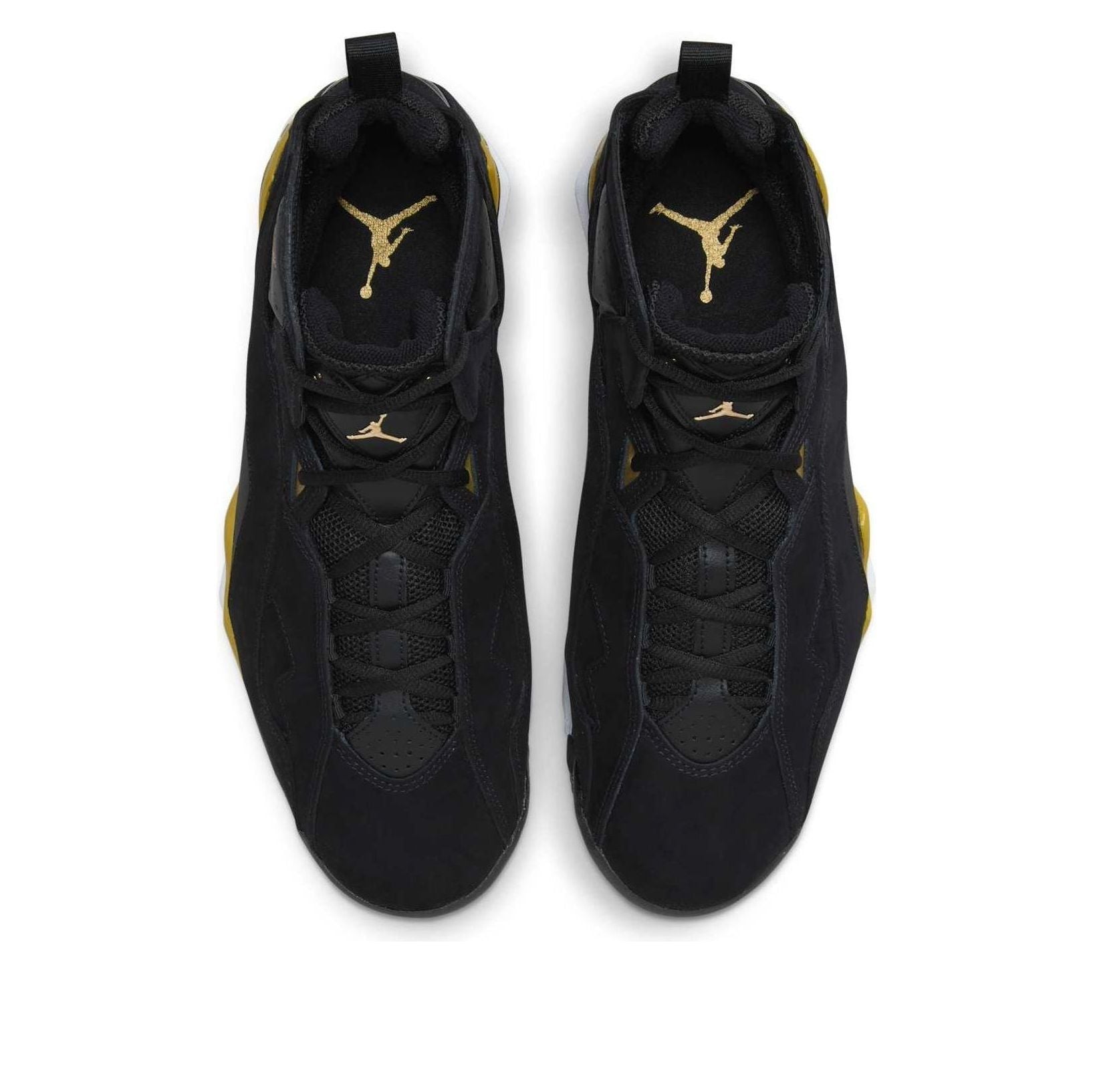 Air Jordan True Flight 'Black White Metallic Gold' 342964-072
