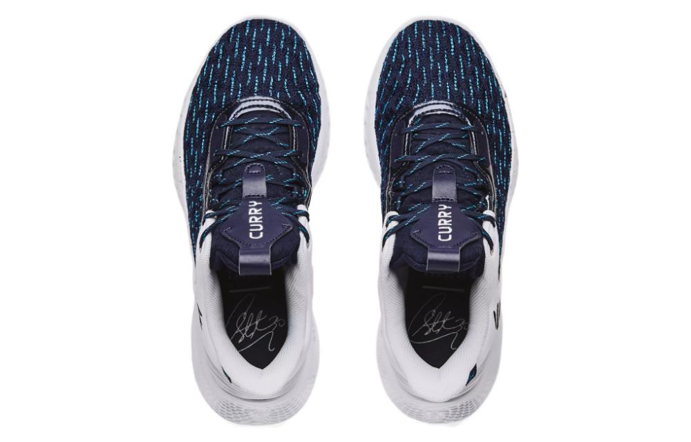 Under Armour Curry 9 Team 'White Midnight Navy' 3025631-101