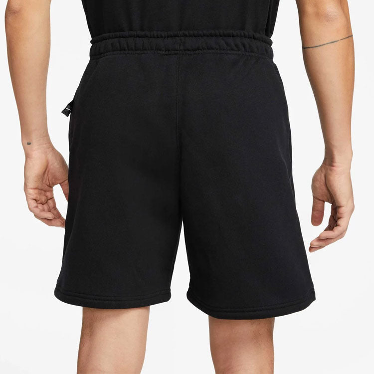 Nike Solid Color Logo Straight Loose Casual Shorts Asia Sizing 'Black' DV3056-010