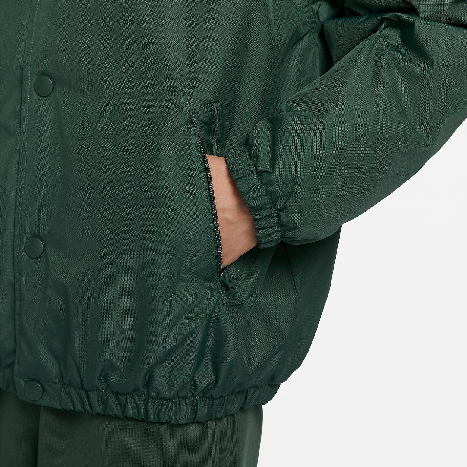 Nike Sportswear Solo Swoosh Puffer Jacket 'Green' FB7853-323