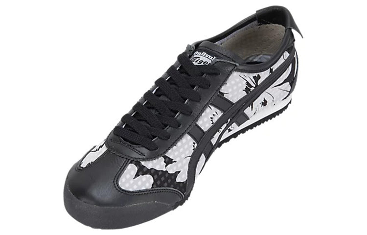(WMNS) Onitsuka Tiger Mexico 66 'Floral - Black White' D860N-9090