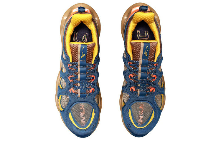 (WMNS) Li-Ning Arc 'Blue Yellow' ARHP226-1