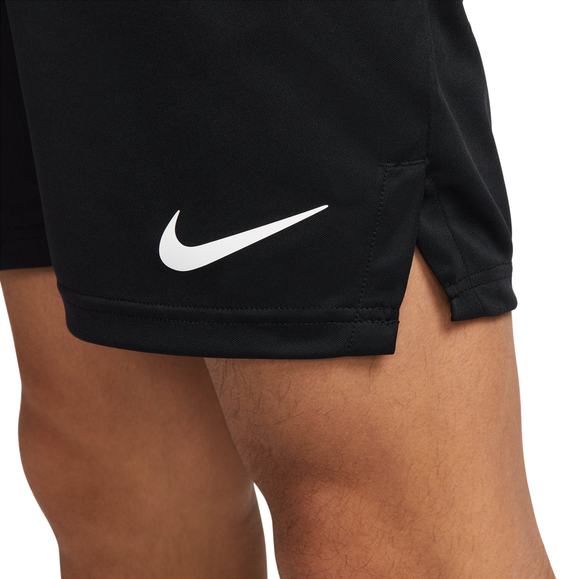 Men's Nike SS22 Casual Logo Printing Black Straight Shorts DM5943-010