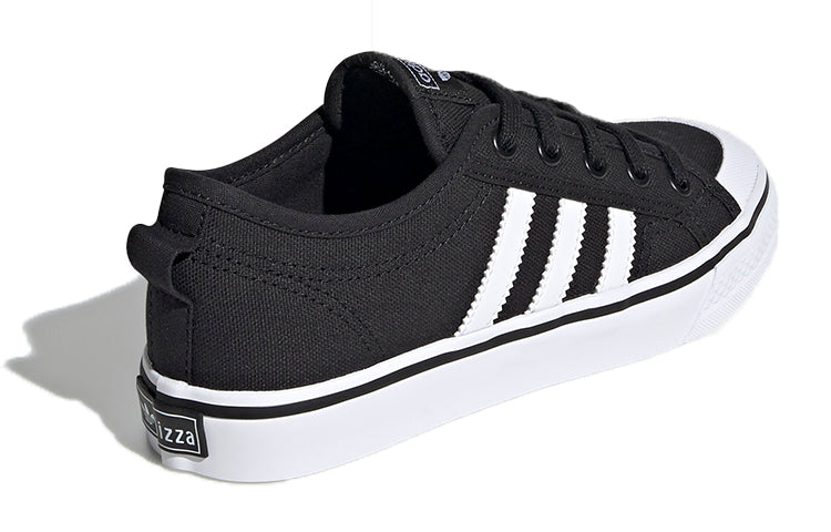 (GS) adidas Nizza J 'Black White' EF5155