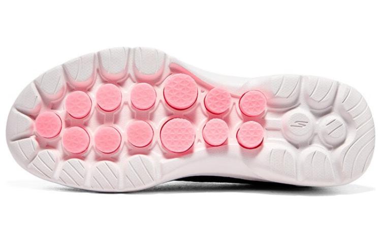 (WMNS) Skechers Go Walk 6 Slip In 'Black Pink' 124626-BKPK