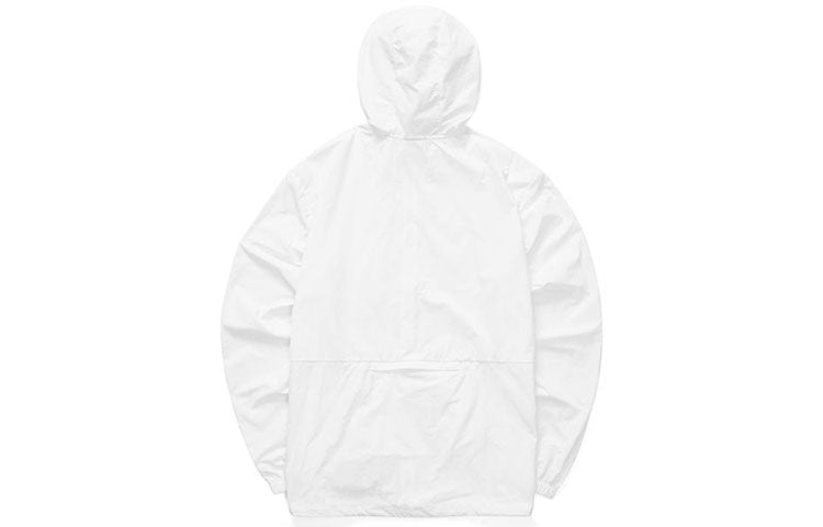 Skechers Hooded Windbreaker Lightweight Thin Casual Jacket 'Blue White' L321M072