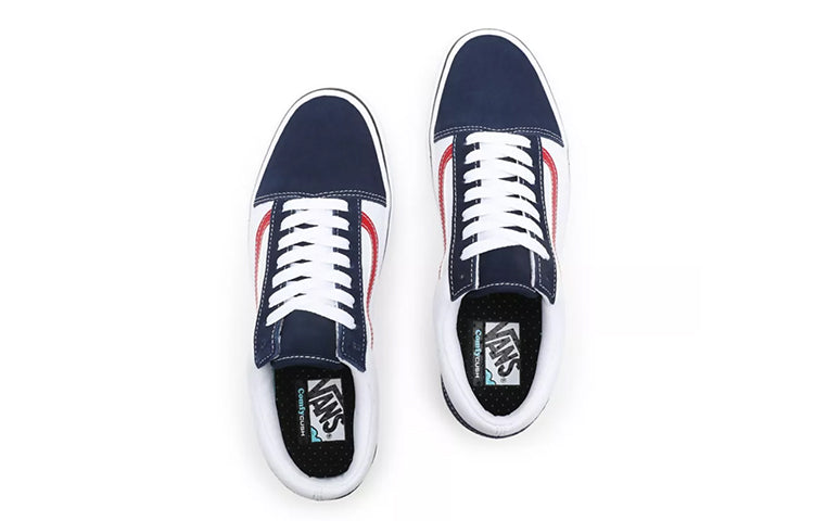 Vans Tri-tone Comfycush Old Skool 'White Red Blue' VN0A3WMA49S