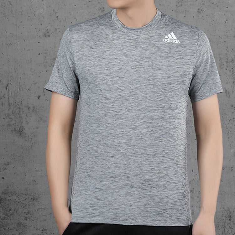 adidas Training Sports Short Sleeve Tee 'Light Grey' FL4334