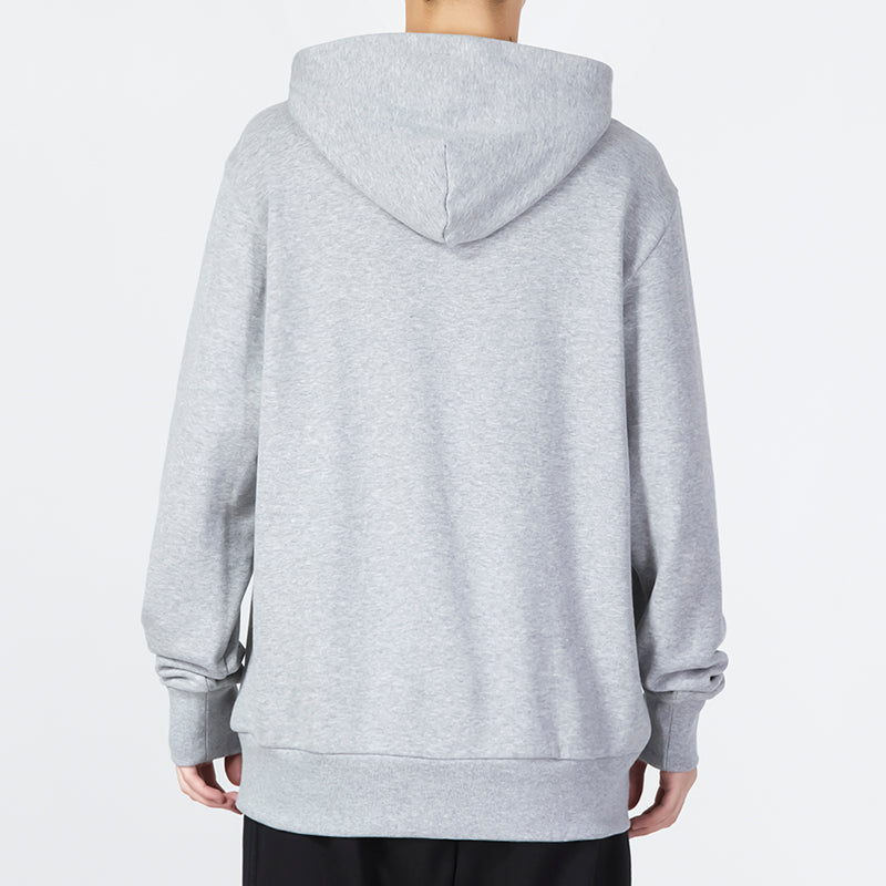 adidas French Terry Big Logo Hoodie 'Grey' IC9364