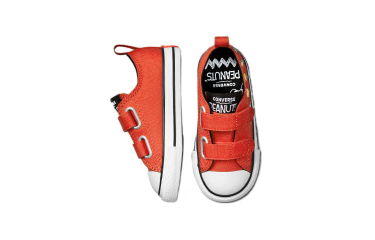 (TD) Converse Chuck Taylor All Star 2V x Peanuts 'Red White Black' A01870C