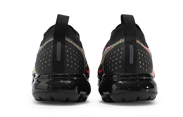 (WMNS) Nike Air VaporMax Flyknit 2 'Black Multicolor' 942843-015
