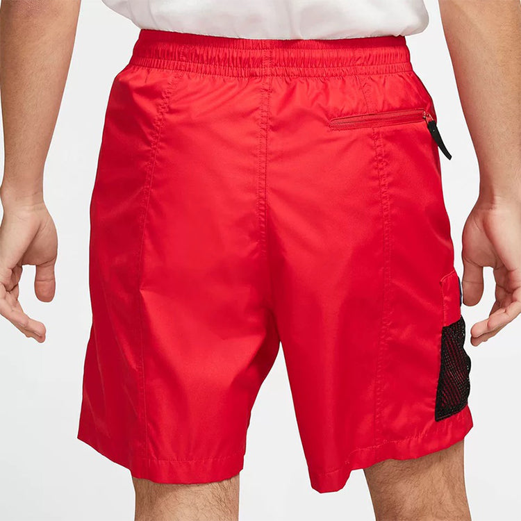 Nike SB Skateboard Alphabet Logo Printing Skateboard Sports Shorts Red CI7348-657