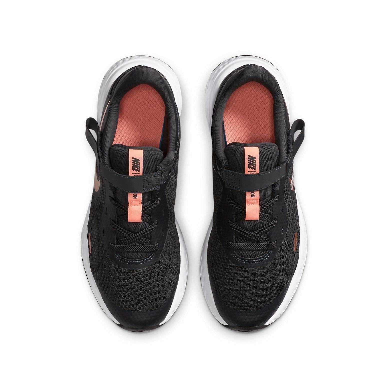 (GS) Nike Revolution 5 FlyEase 'Black Gold' CQ4649-012