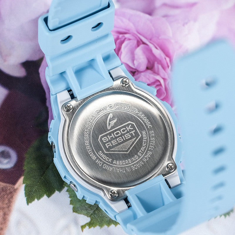 CASIO G-Shock Square 'Light Blue' DW-5600SC-2