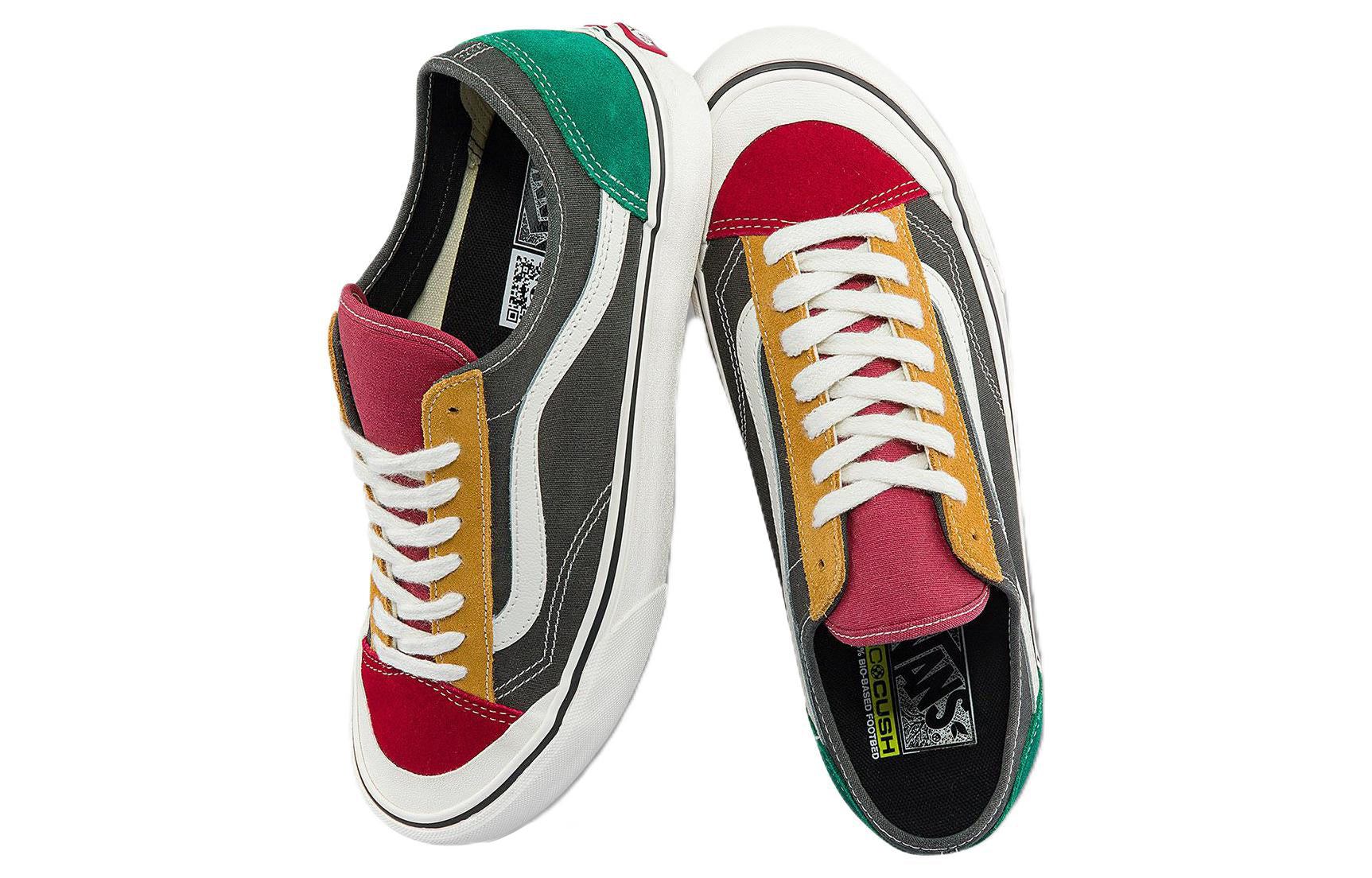 Vans Style 136 Decon Vr3 SF 'Black Green Yellow' VN0A4BX9448
