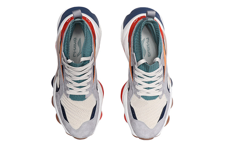Li-Ning Counterflow Neon Alien 'White Gray Red' AGCP167-3