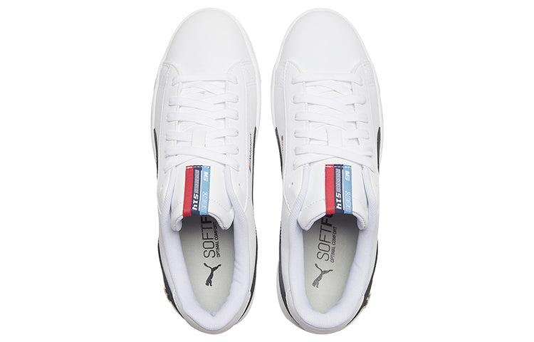 PUMA Bmw Motorsport Court White/Black/Red Casual Board Shoes 339928-02