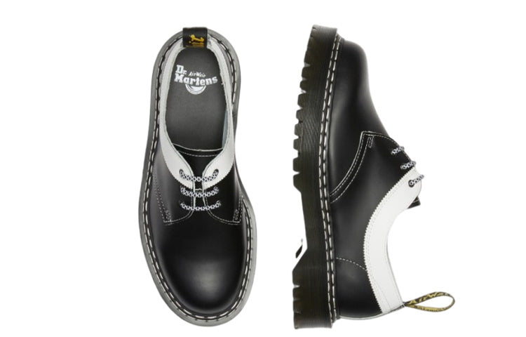 Dr. Martens 1461Bex Smooth Contrast Leather Oxford Shoes 'Black White' 27329009