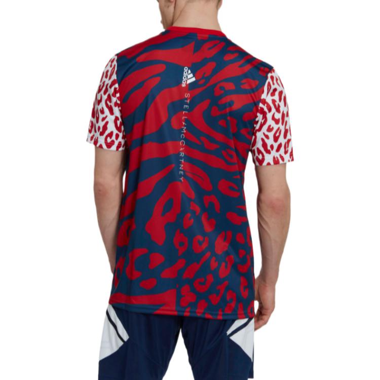 adidas x Stella Mccartney Crossover Arsenal FC pre-match jersey Soccer/Football Red Jersey HI2144