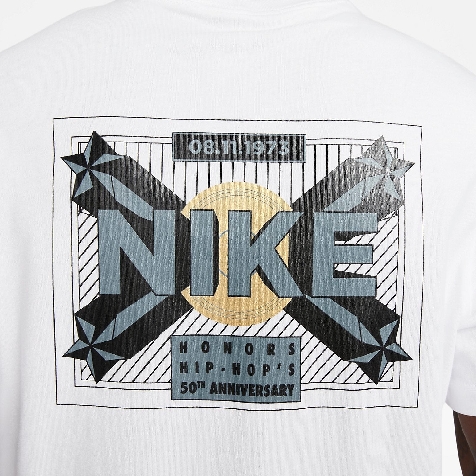 Nike Hip-Hop T-Shirt 'White' FB9772-100