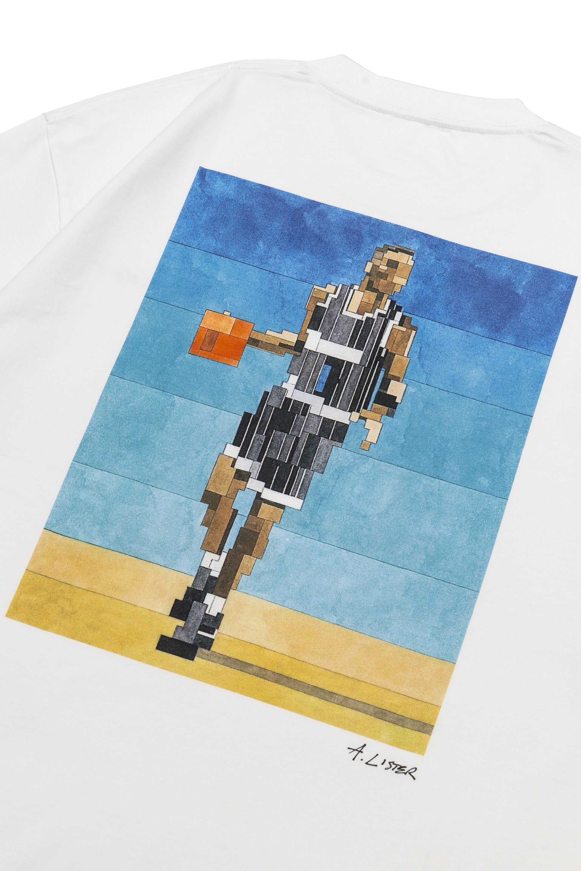 Grocery Penny Tee By Adam Lister GRO-PENNY-WHT