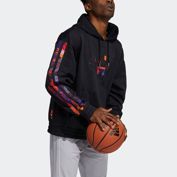 adidas Mic Harden Po Logo Basketball Sports Black H37612