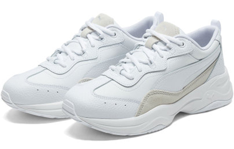(WMNS) PUMA Cilia Lux 'White Silver' 370282-05