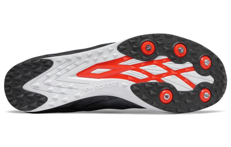 New Balance Xc5k Series v5 Track Spike Wear-resistant Non-Slip Professional Black UXC5KSR5
