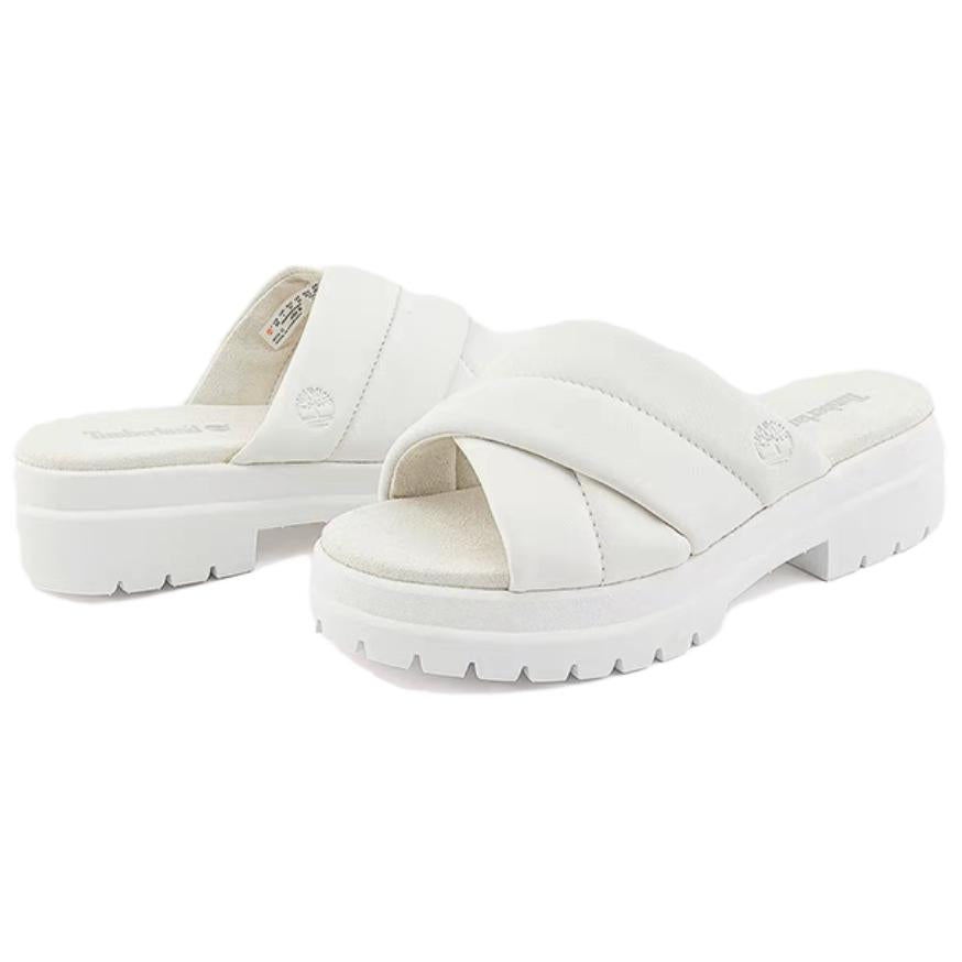 (WMNS) Timberland London Vibe Slides 'White Full Grain' A63RV