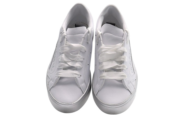 (WMNS) adidas Sleek 'White Silver Metallic' EG7748