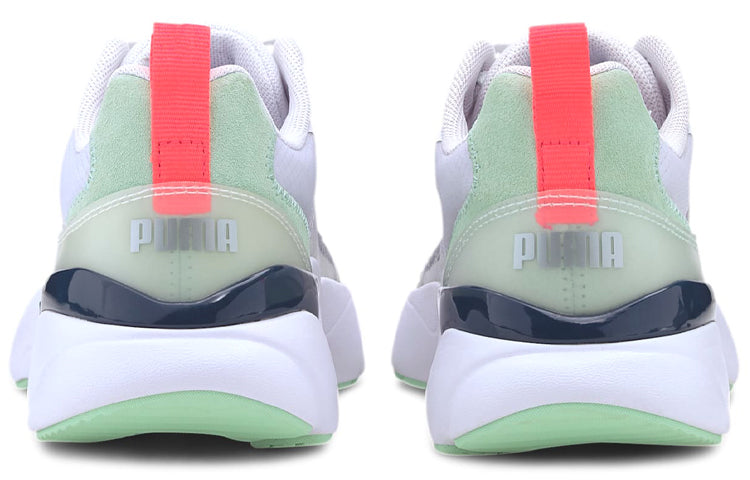 (WMNS) PUMA Lia Sheer 'White Black' 371735-01