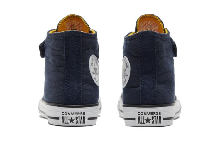 (PS) Converse Chuck Taylor All Star Easy-On Quilted Jacquard 'Navy' A03316C