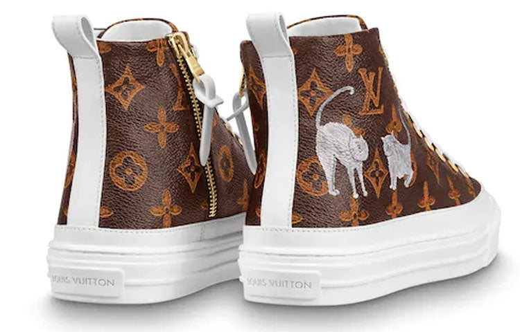 (WMNS) LOUIS VUITTON LV Stellar Sports Shoes Browm 1A52O
