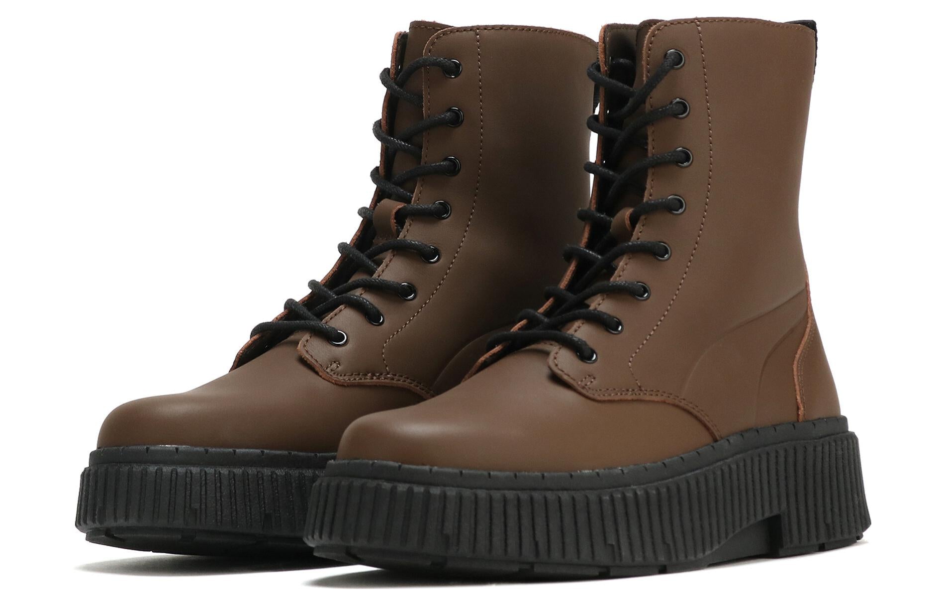 (WMNS) PUMA Dinara Boots 'Chocolate' 394786-04