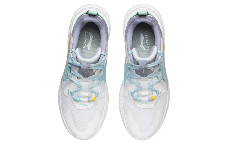 (WMNS) Li-Ning Spark 'White Blue Purple' AGLR092-4