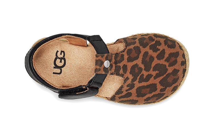 (TD) UGG Emmery Leopard Sandal 'Tan' 1121491T-TAN